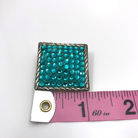 Richard Kerr Rhinestone Earrings - Picture 8 of 8